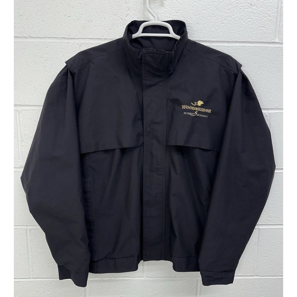 Nike Golf Storm Fit Vented Full Zip Shell‎ Jacket Black Men's Large / Woodbridge
